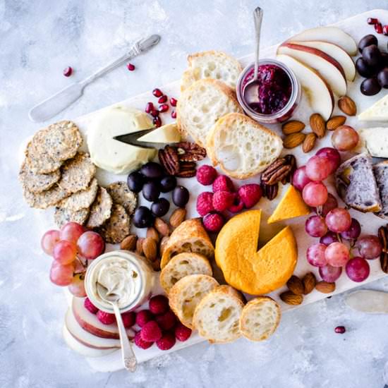 How to Make a Vegan Cheese Board