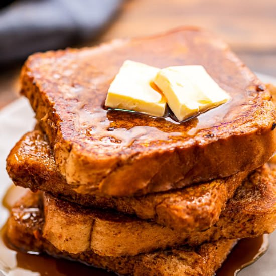 Pumpkin French Toast