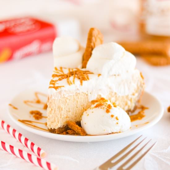 Cookie Butter Cream Pie