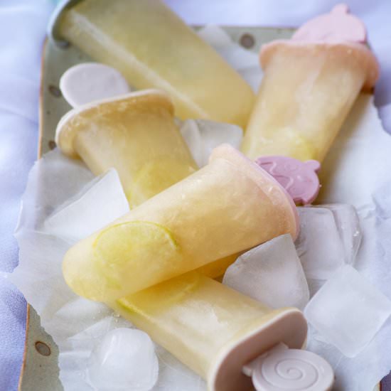 Lemon Honey Popsicles