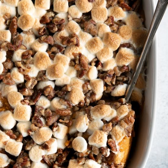 Traditional Sweet Potato Casserole