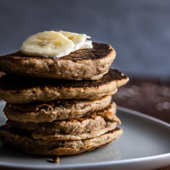 Easy Pantry Staple Banana Pancakes
