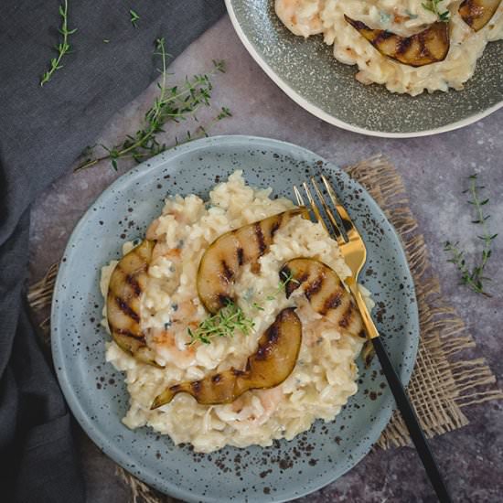 Gorgonzola and Pear Risotto