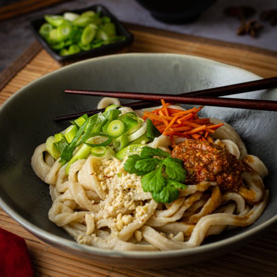 Homemade Hot Dry Noodles