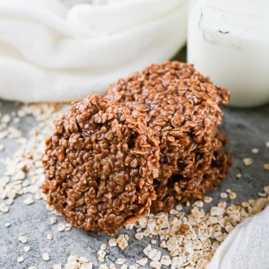 No Bake Oatmeal Cookies