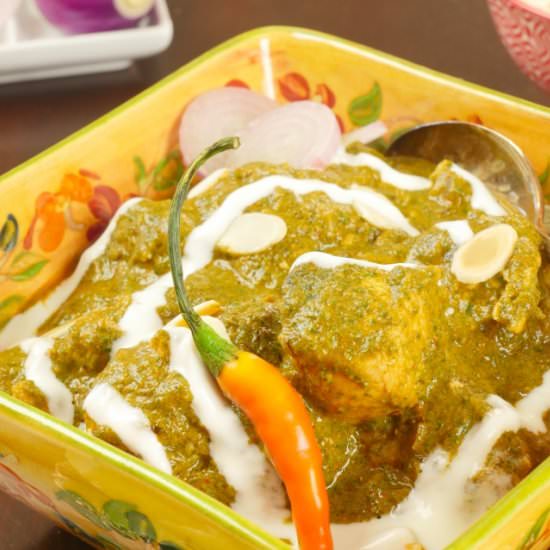 Comforting Chicken Saag Recipe
