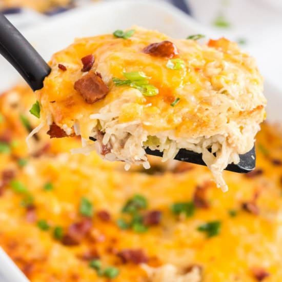 Chicken Rice Casserole (Super Easy)