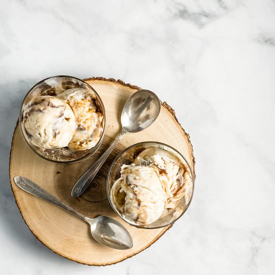 vanilla malt affogato