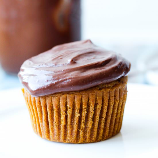 Vegan Pumpkin Spice Cupcakes
