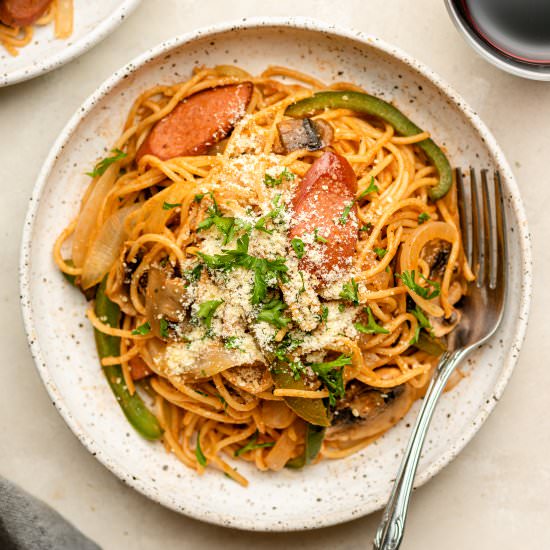 japanese ketchup spaghetti napolita
