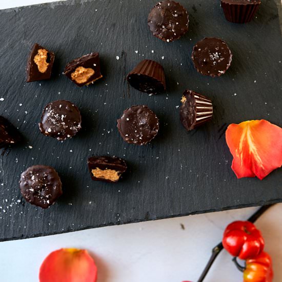 Dark Chocolate Peanut Butter Cups