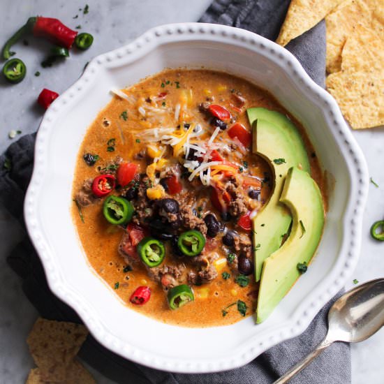 Creamy Taco Soup