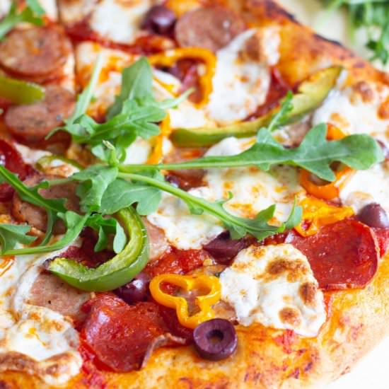 DIY PIZZA BAR FOR ITALIAN NIGHT