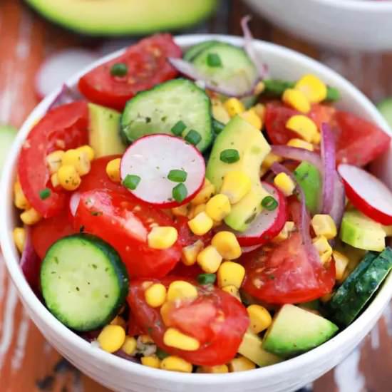 Avocado Corn Salad