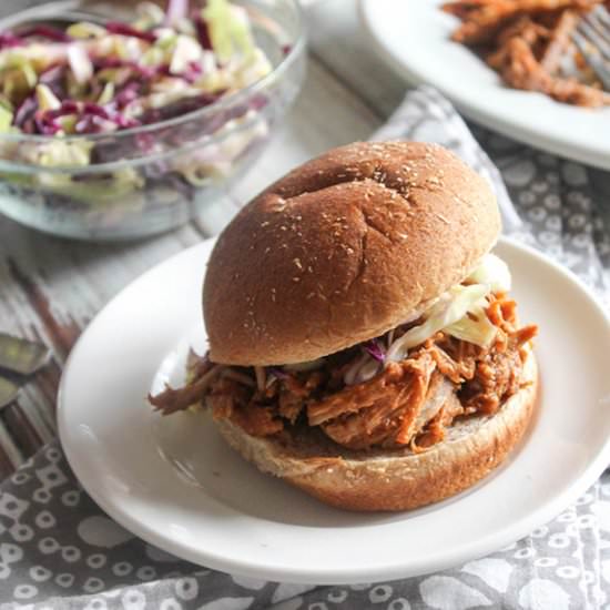 Pulled Pork with Homemade BBQ Sauce
