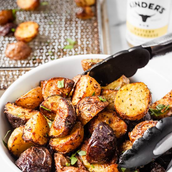 Air Fried Buttery Steakhouse Potatoes