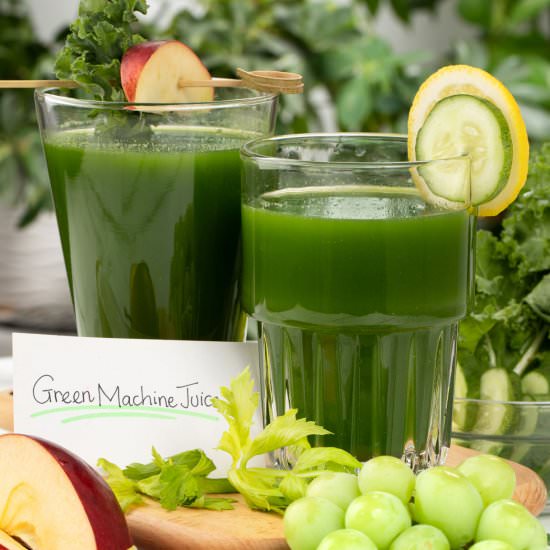 Healthy Green Machine Juice