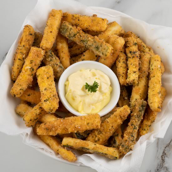 Healthy Zucchini Fries