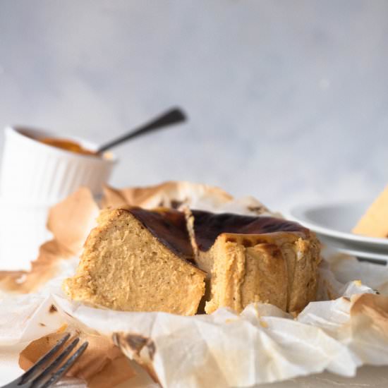 Mini Pumpkin Basque Cheesecake