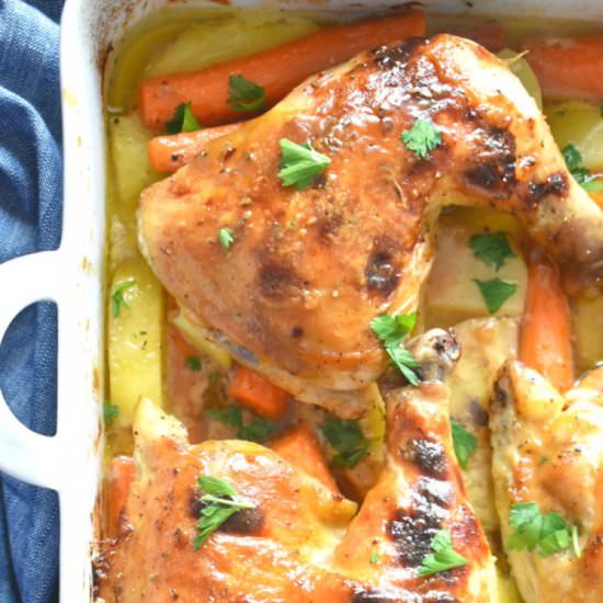 Maple Dijon Chicken Dinner