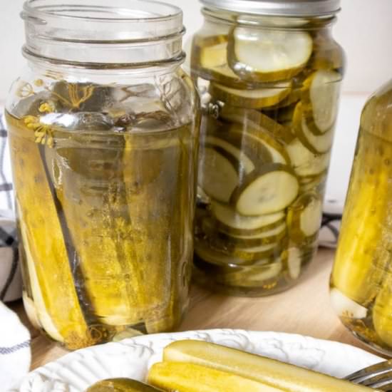 Easy Canning Pickles Recipe