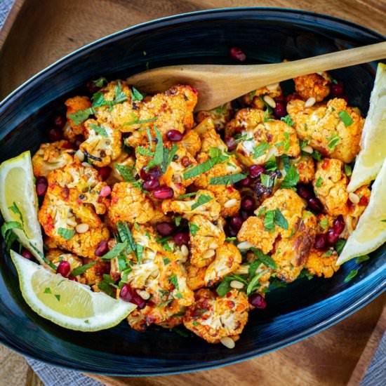 Harissa-Roasted Cauliflower