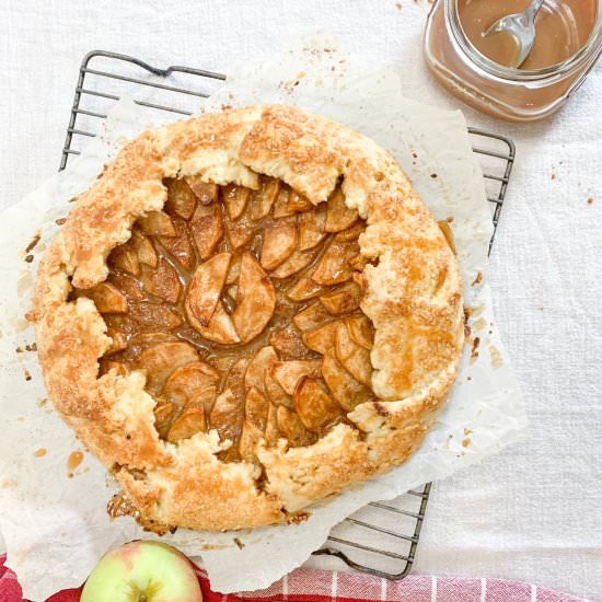 Caramel Apple Galette
