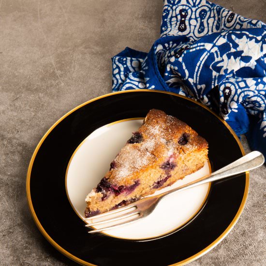 Almond and Blueberry Cake