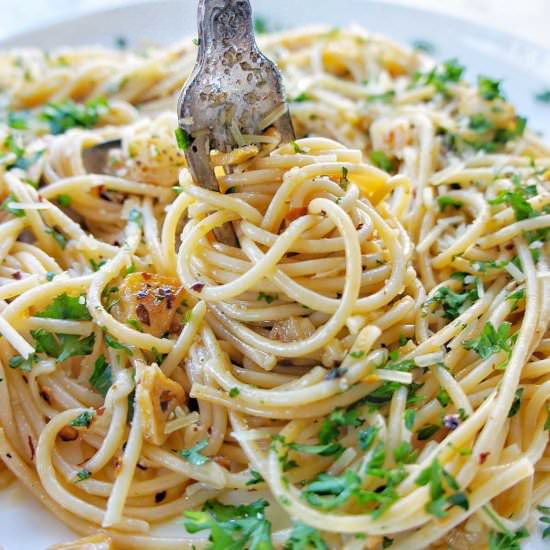 Garlic Spaghetti Aglio E Olio
