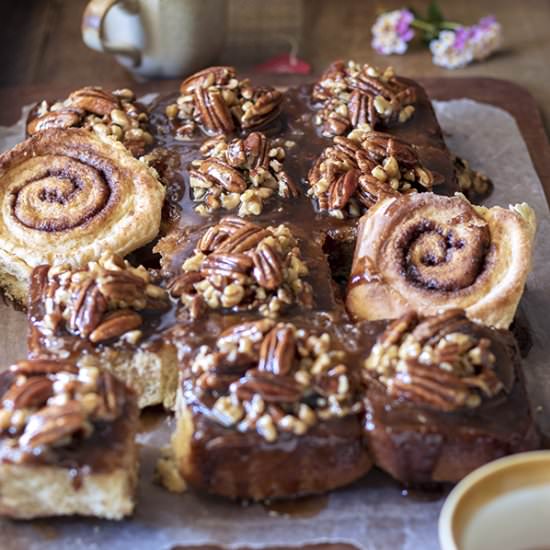 Overnight Pecan Sticky Buns