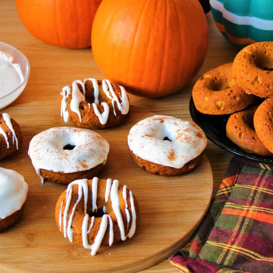 Baked Pumpkin Donuts