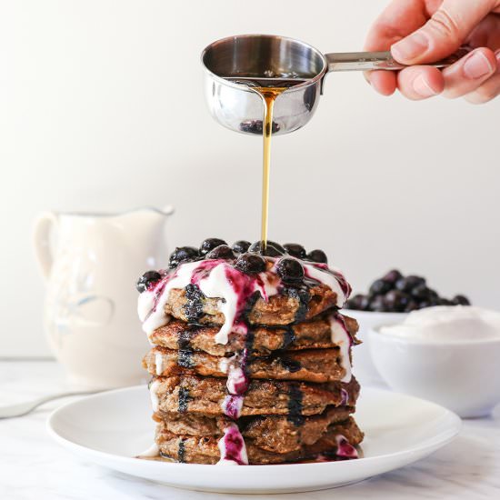 Banana Bread Pancakes