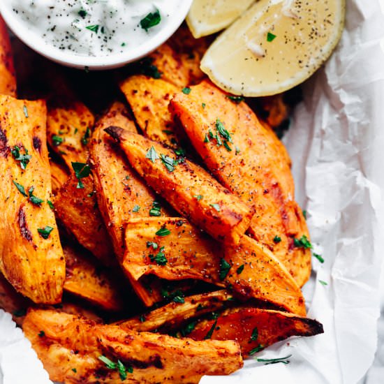 Sweet Potato Wedges