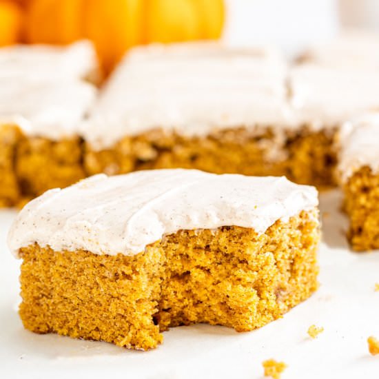 Pumpkin Sheet Cake