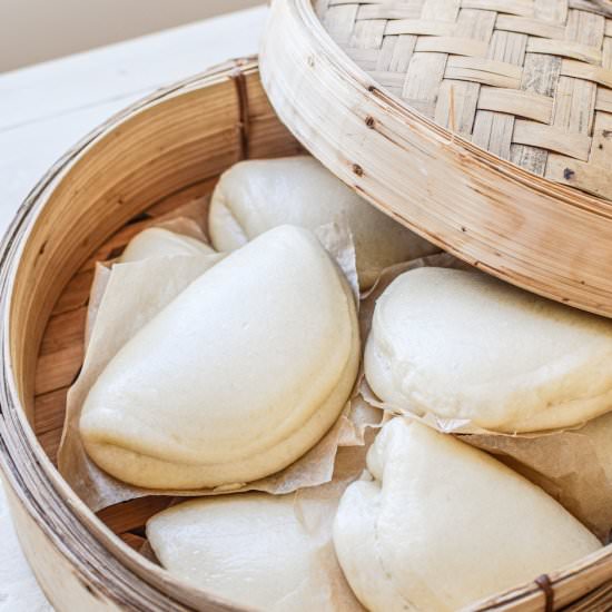 Sourdough Bao Buns (Gua Bao)