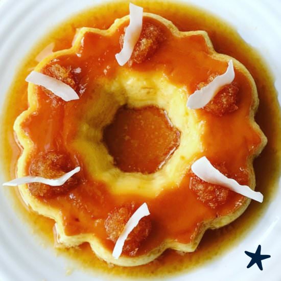 Keto Coconut Cheese Flan