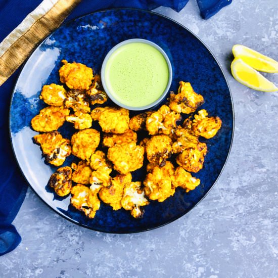 Tandoori cauliflower in air fryer