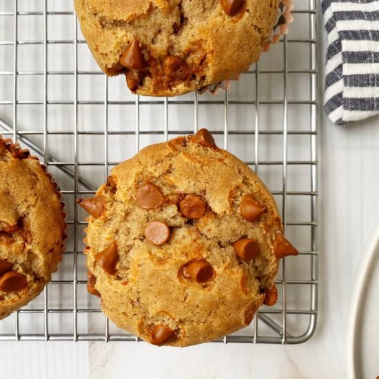 Cinnamon Muffins with Cinnamon Chip