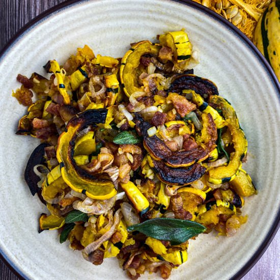 Roasted Delicata Squash