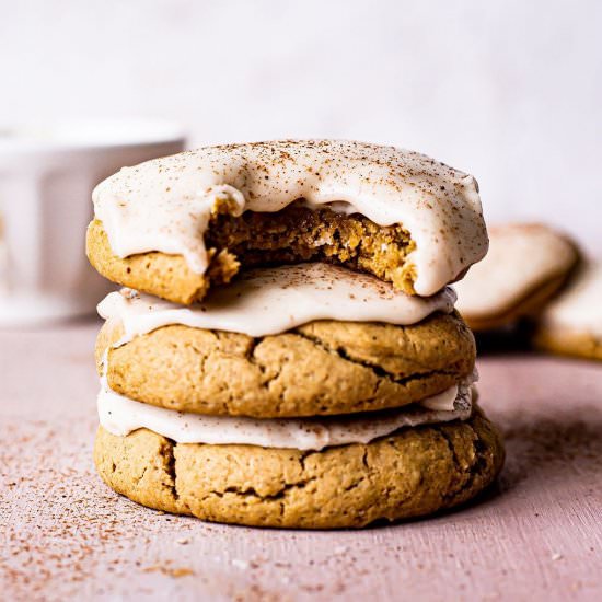 Pumpkin Sugar Cookies