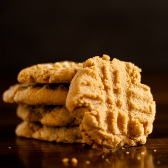 Gluten Free Peanut Butter Cookies