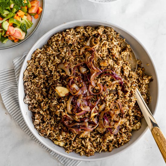 Instant Pot Mujaddara