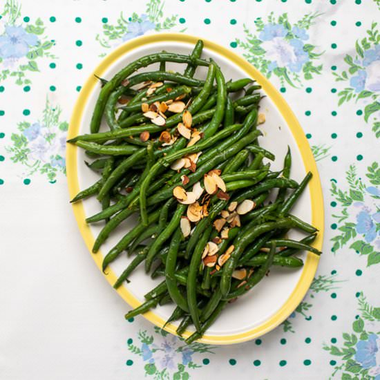 Gremolata Green Beans