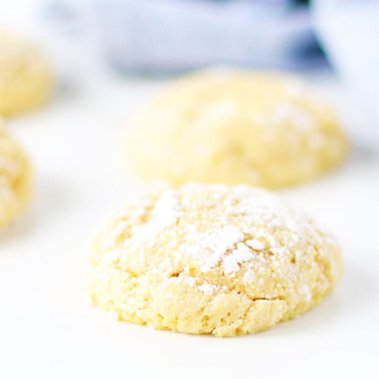 Gluten-Free Lemon Sugar Cookies