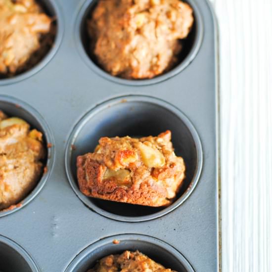 Apple Oat Muffins