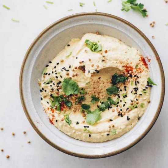 Creamy Oil-Free Hummus