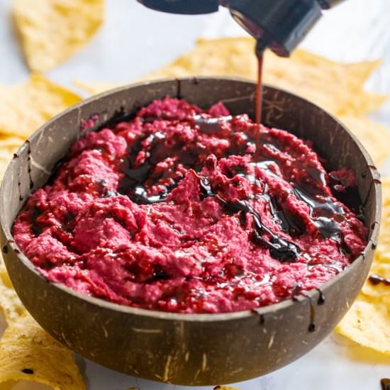 Balsamic Beet Hummus