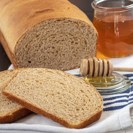 White Whole Wheat Sandwich Bread
