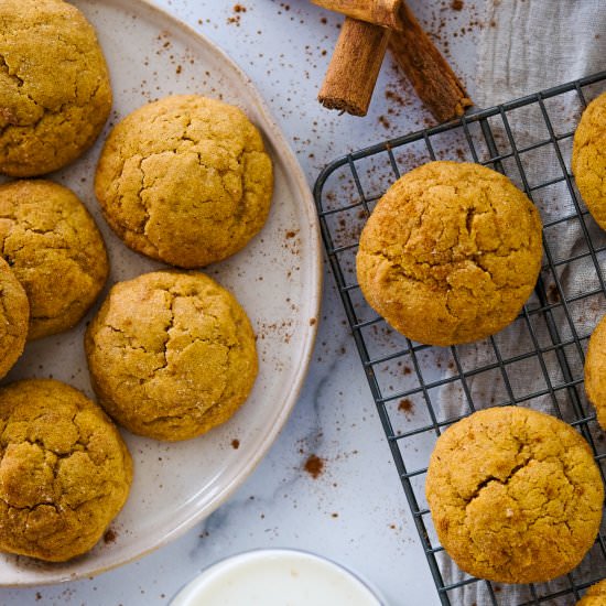 Pumpkin Snickerdoodles