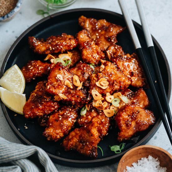 Honey Garlic Pork Chops